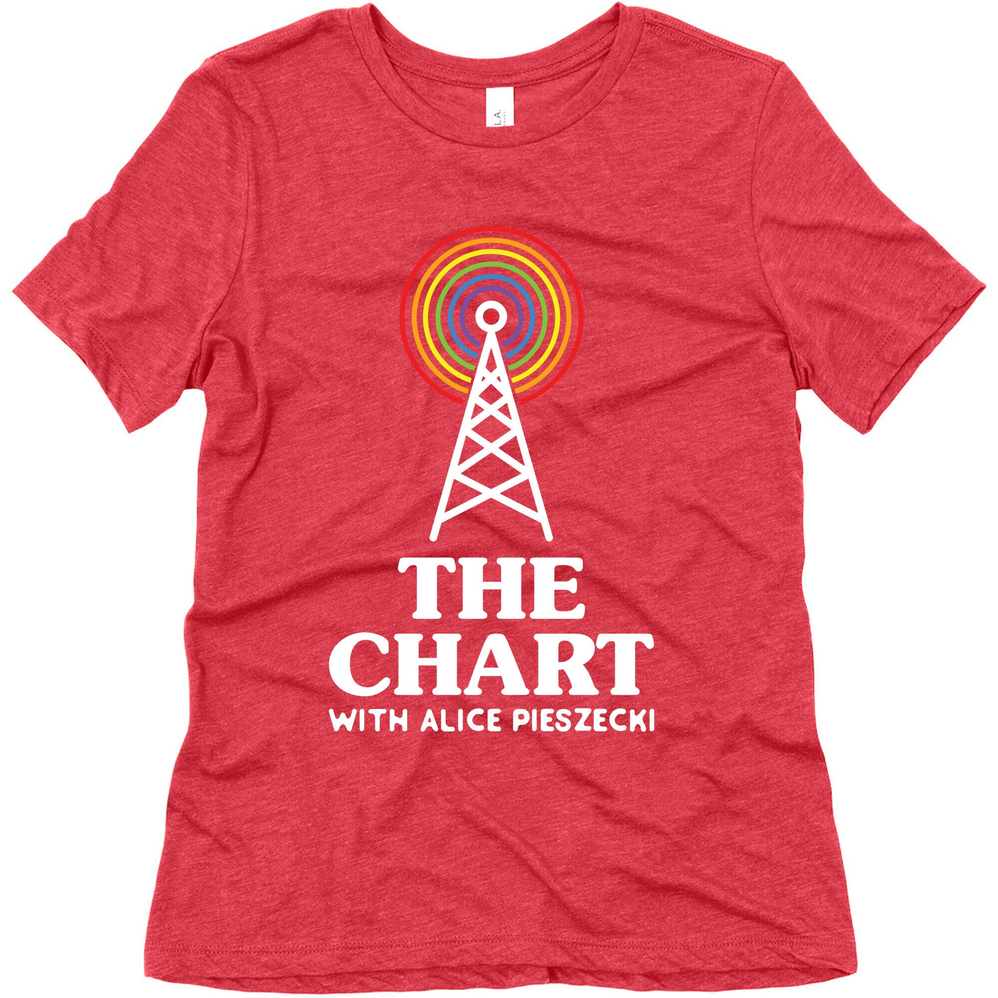The Chart With Alice Pieszecki Women's Triblend Tee